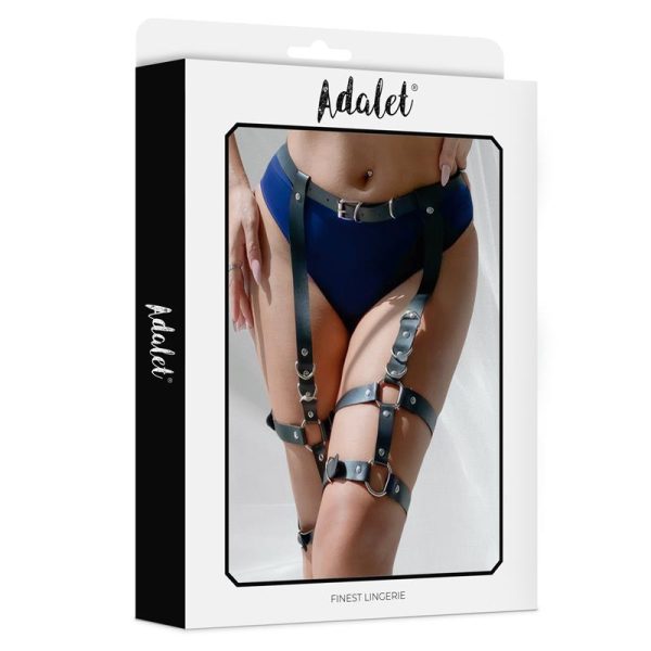 Katia Vegan Leather Garter One size - Image 3
