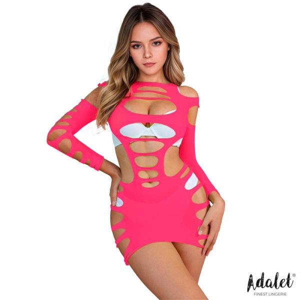Willow Hollow-outDress Pink One Size