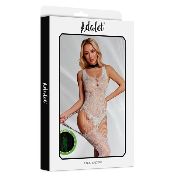 Beatrice Bodystocking Glow In Dark One Size - Image 5