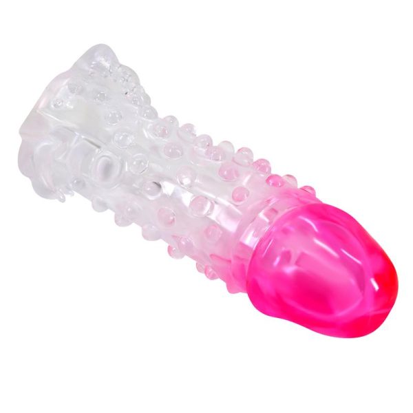 Wildford Penis Sleeve Pink and Clear - Image 4
