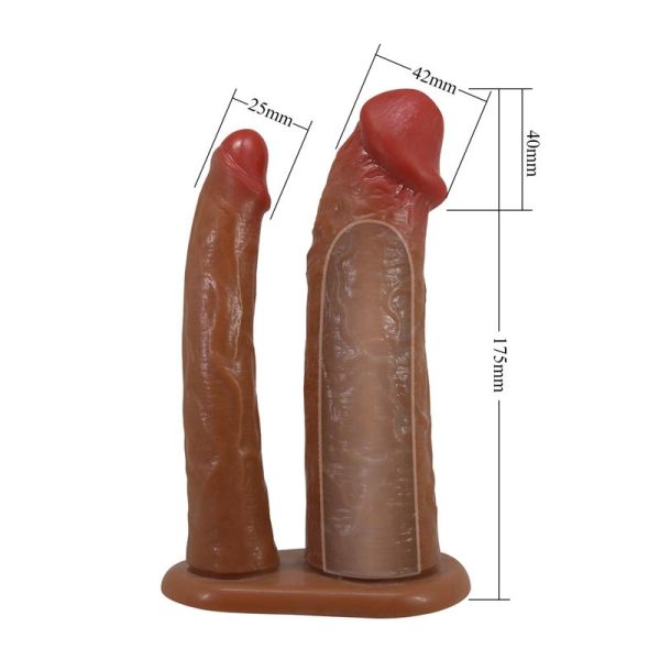 Yairon Extended Double Penis Sleeve - Image 6