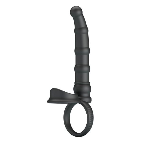 Tatum Cock Ring with Vibrating Plug Plug - Image 3