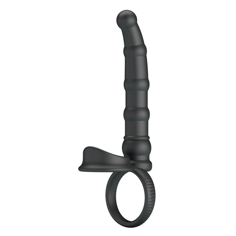 Tatum Cock Ring with Vibrating Plug Plug - Image 3