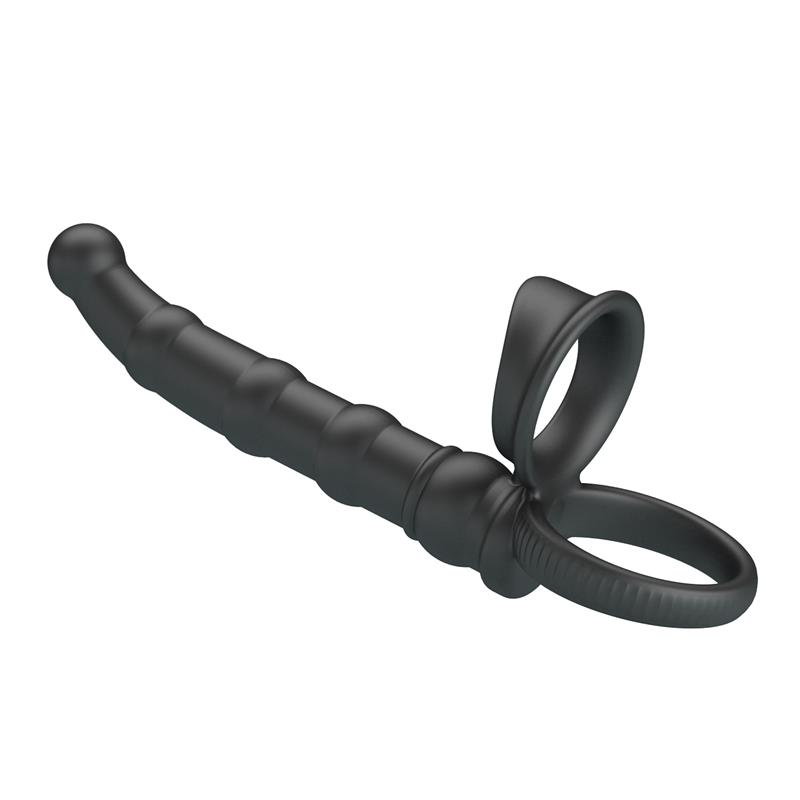 Tatum Cock Ring with Vibrating Plug Plug - Image 4