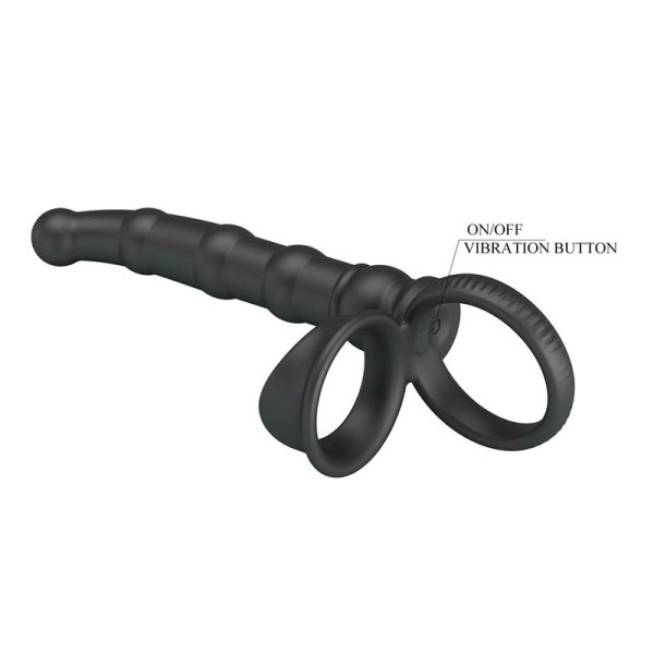Tatum Cock Ring with Vibrating Plug Plug - Image 6
