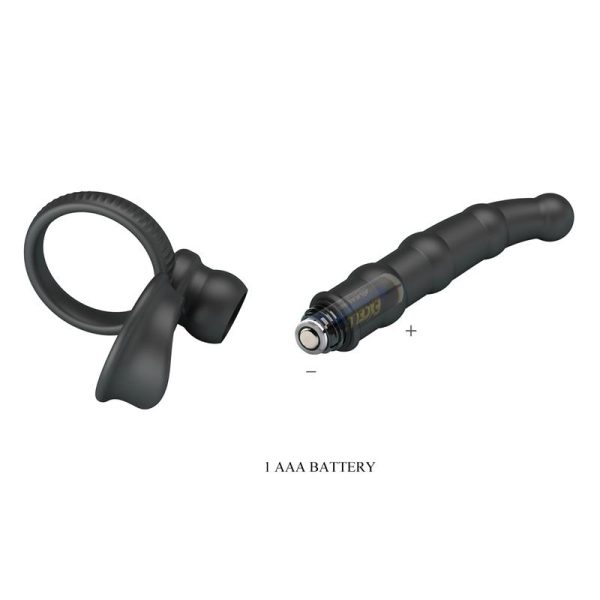 Tatum Cock Ring with Vibrating Plug Plug - Image 7