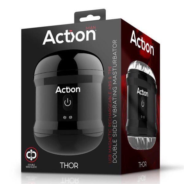 Thor Double Sided Vibrating Masturbator - Image 9