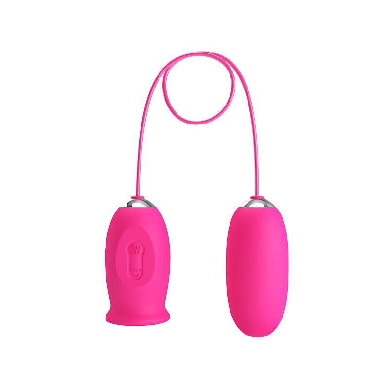 Daisy Vibrating Egg with Licking Tongue Pink - Image 2