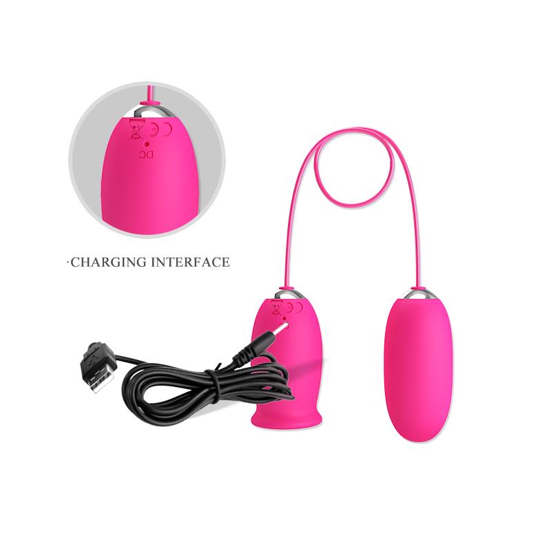Daisy Vibrating Egg with Licking Tongue Pink - Image 7