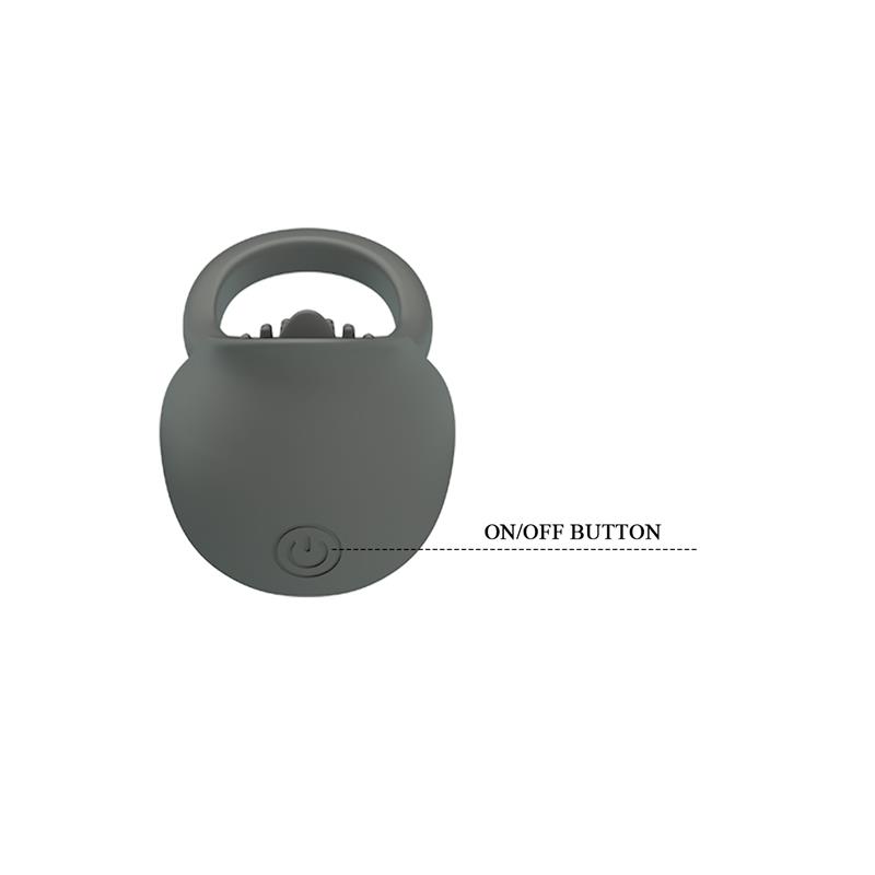 Nimbus Vibrating Cock Ring with Licking Tongue - Image 6