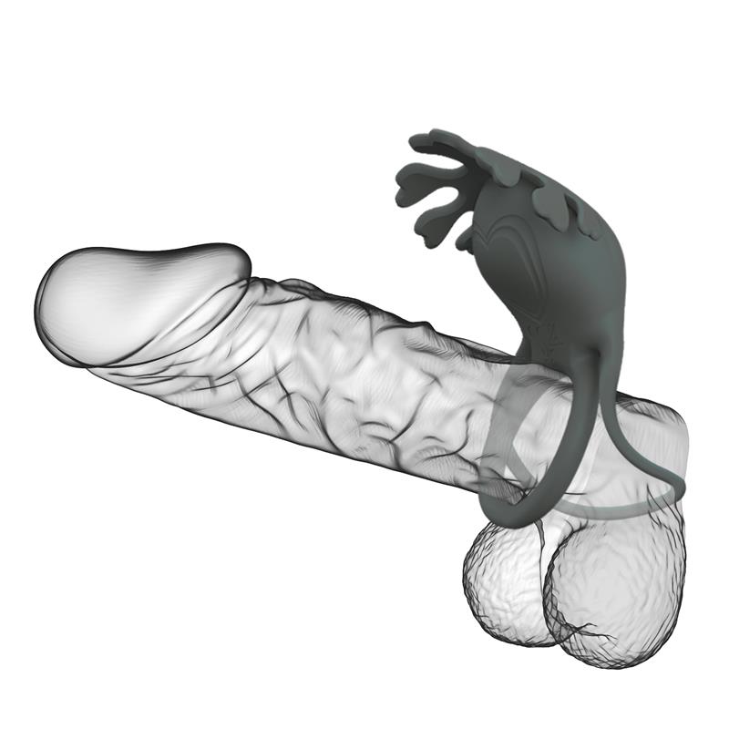 Ruben Vibrating Double Cock Ring - Image 6