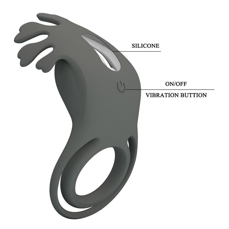Ruben Vibrating Double Cock Ring - Image 7