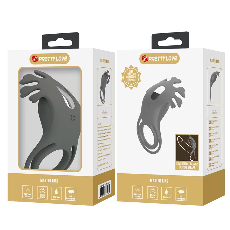 Ruben Vibrating Double Cock Ring - Image 10