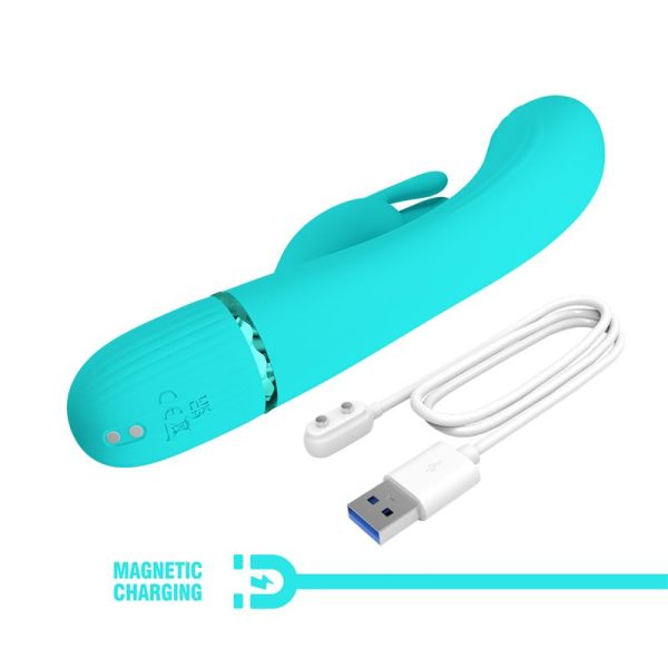 Scocco Rabbit Vibrator Turquoise - Image 9