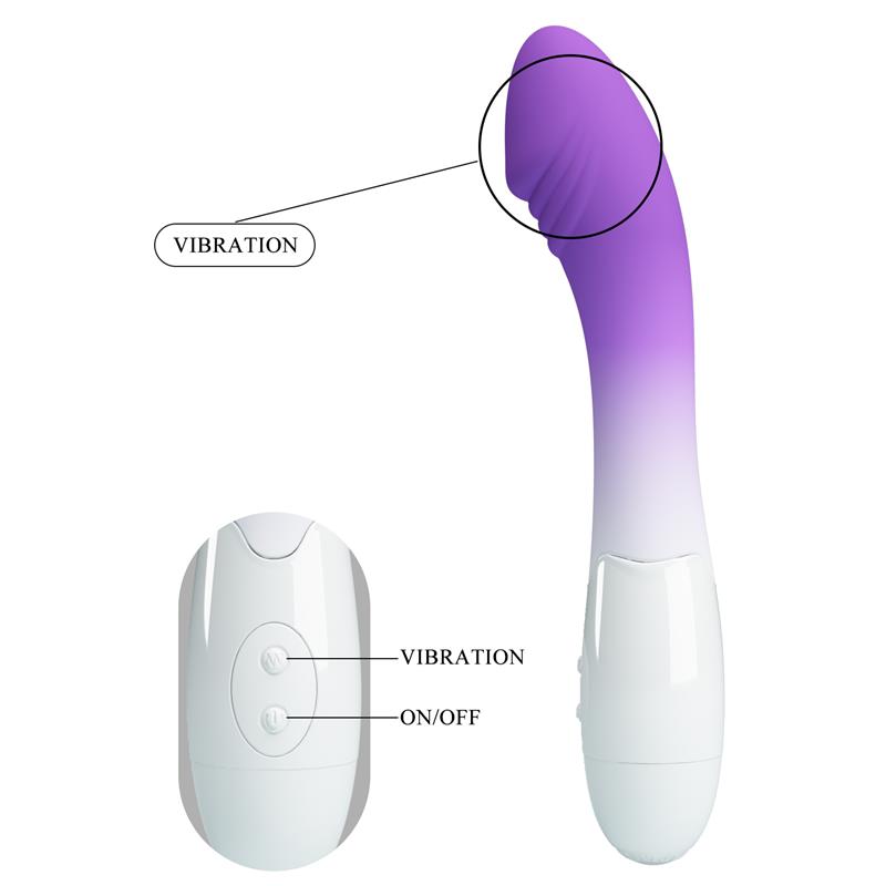 Elemental G Spot Vibrator Purple Gradient - Image 8