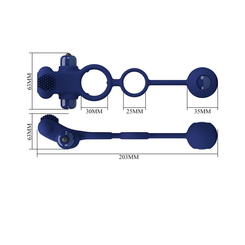 Remington Double Vibrating Cock Ring - Image 9