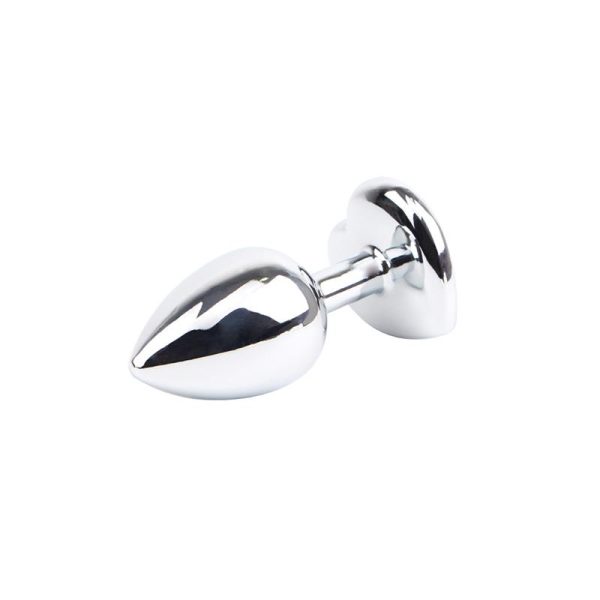 Anal Plug with Heart Gem - Image 2