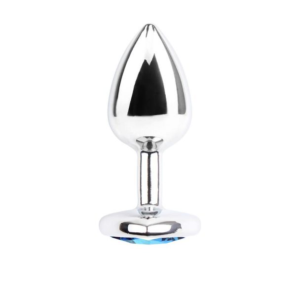 Anal Plug with Heart Gem - Image 3