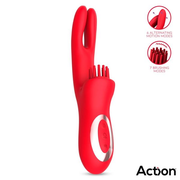 Bilma Vibe with Brushing Clit Stimulator and Alternating Function - Image 2