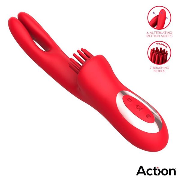 Bilma Vibe with Brushing Clit Stimulator and Alternating Function - Image 3