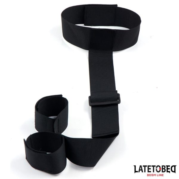 Ribbon Neck to Wrist Bondage - Image 4