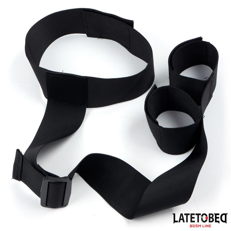 Ribbon Neck to Wrist Bondage - Image 7