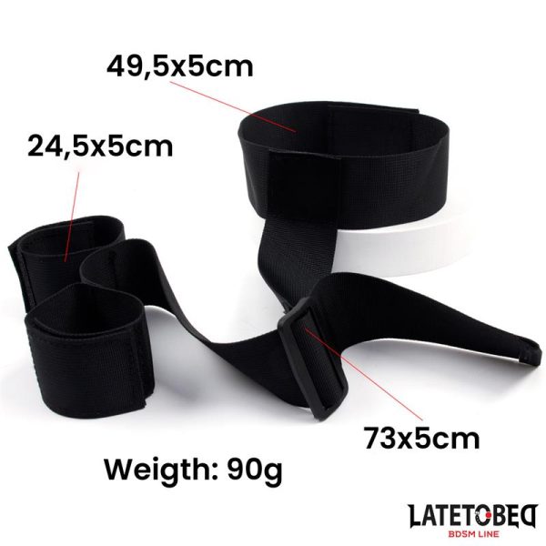 Ribbon Neck to Wrist Bondage - Image 10