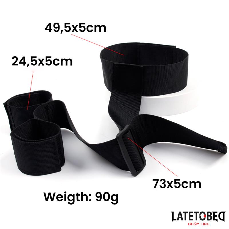Ribbon Neck to Wrist Bondage - Image 10
