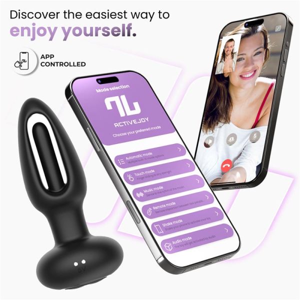 Zack Anal Plug with Flipping Tongue and Vibration with App - Image 5