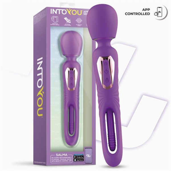 Salma Wand with Flipping Tongue and Vibration with App - Image 9