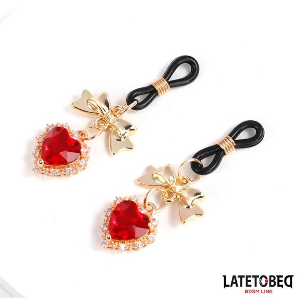 Gem Pendant nipple clamps - Image 2