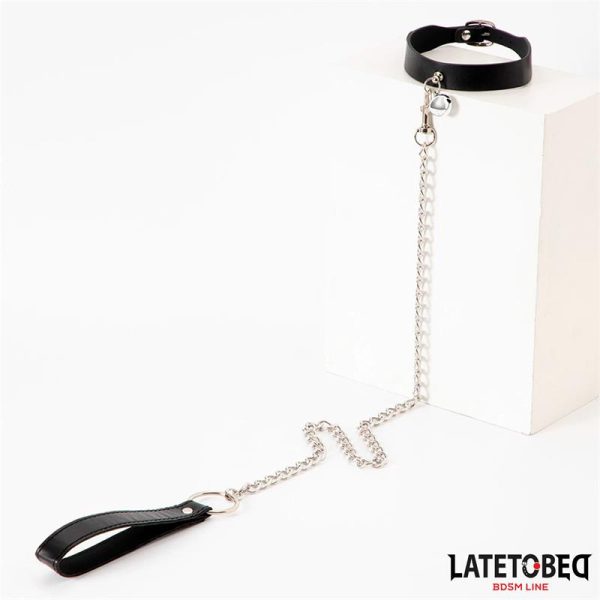 Collar with Bell and Leash - Image 3