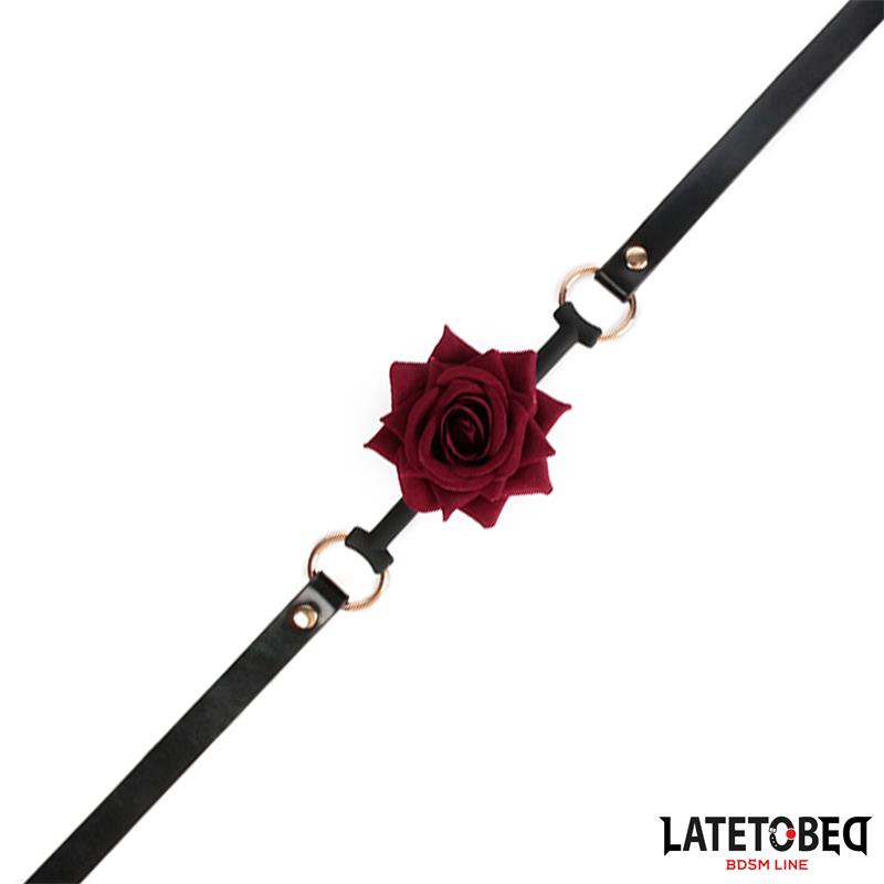Gold Metal rose gag Ball - Image 4