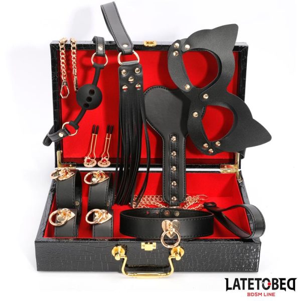 8 Piece Bondage Kit with Storage Case - Image 2