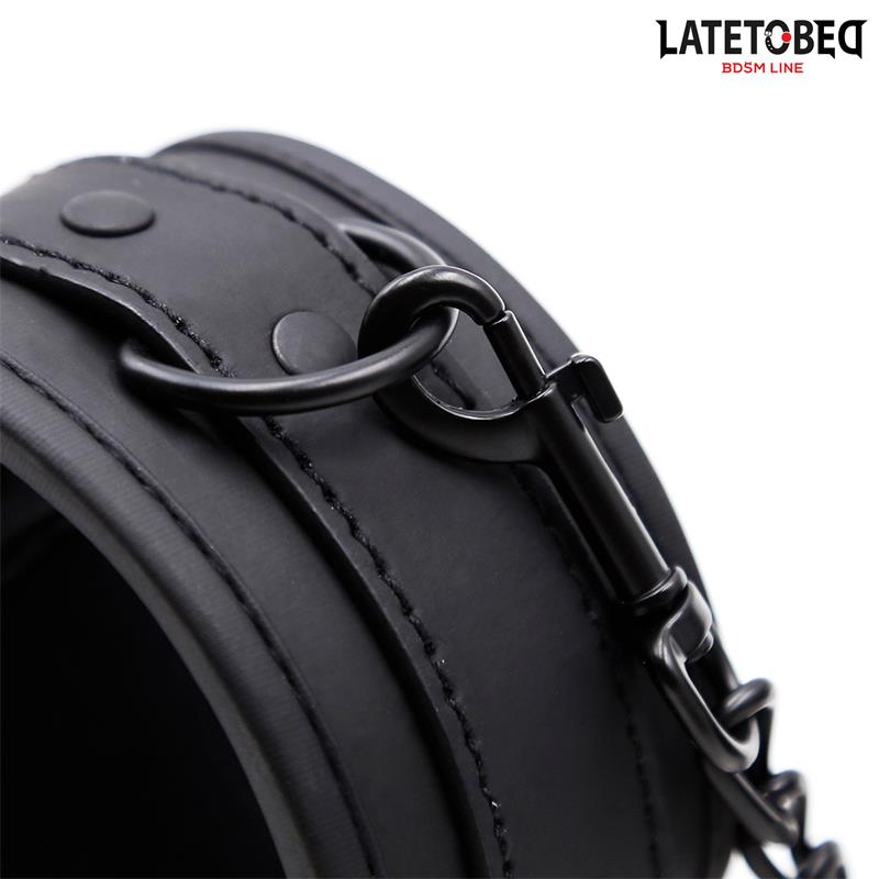 Solid black Ankle cuff - Image 4