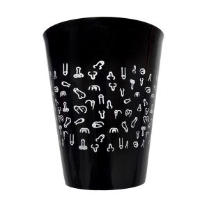 Plastic Cup with White Penis 500ml