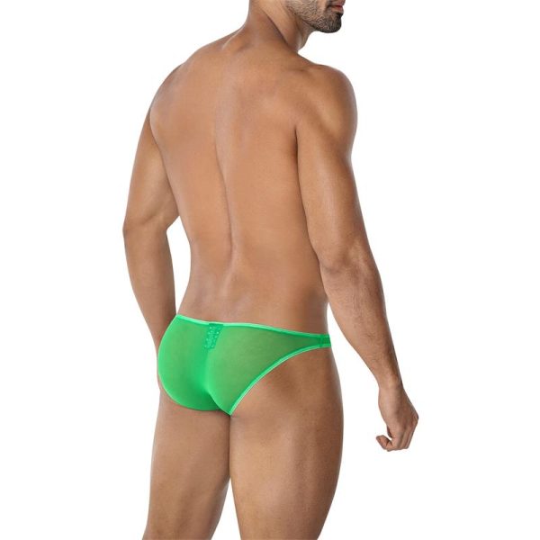 C4MSPXBUL01 Low Rise Bulge Brief Green - Image 2