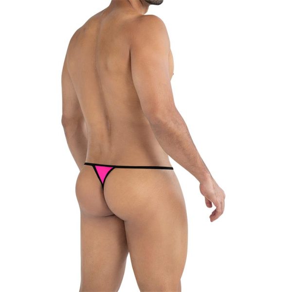 C4MSPX04 Fluo Pouch V-String Hot Pink - Image 2