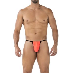 C4MSPX04 Fluo Pouch V-String Tangerine