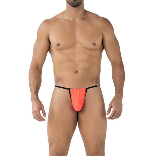 C4MSPX04 Fluo Pouch V-String Tangerine
