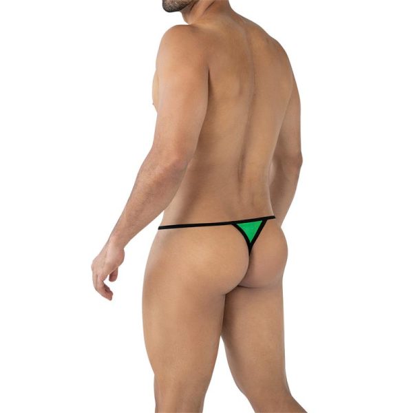 C4MSPX04 Fluo Pouch V-String Green - Image 2