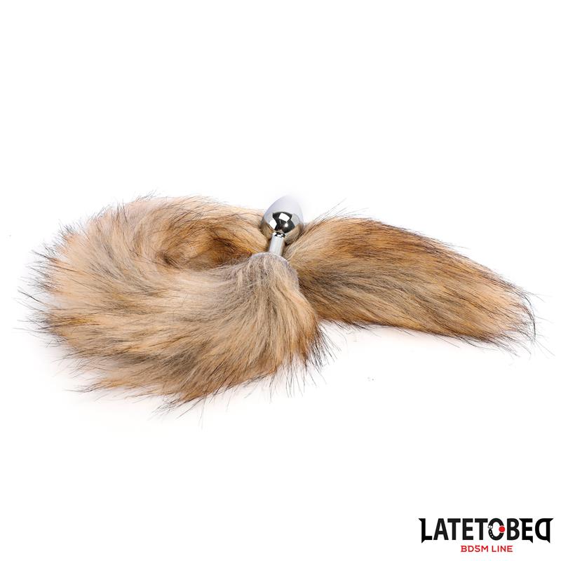 Anal plug with tailBrown 40 cm - Image 3