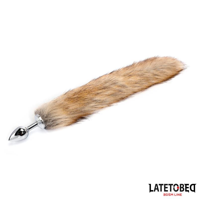 Anal plug with tailBrown 40 cm - Image 5