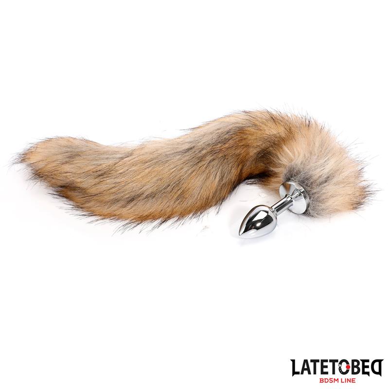 Anal plug with tailBrown 40 cm - Image 6