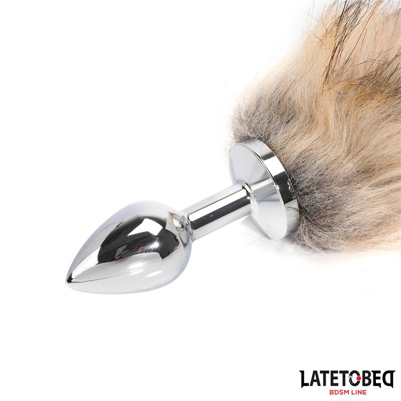 Anal plug with tailBrown 40 cm - Image 8