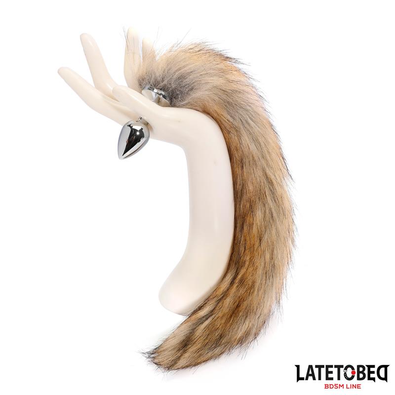 Anal plug with tailBrown 40 cm - Image 10