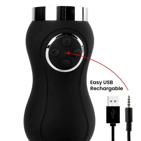 Sex Machine Vibration, Thrusting and Heat Remote Control USB - Image 5