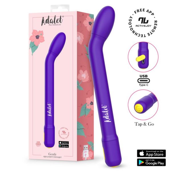Gently G-Point Vibrator with APP Purple - Image 2