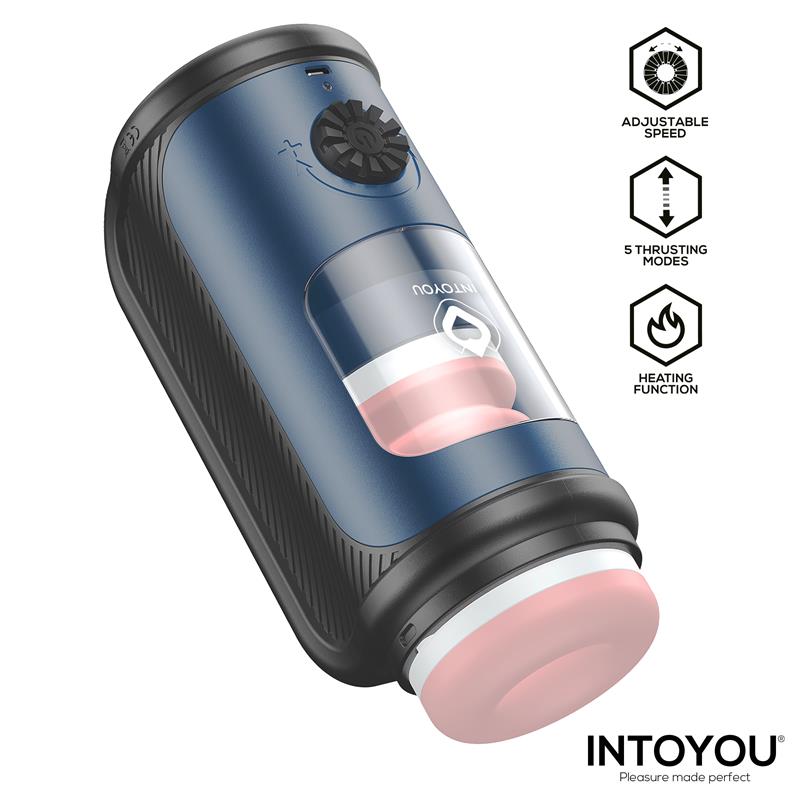 Tenkro Masturbator wit Thrusting and Heat USB-C - Image 2