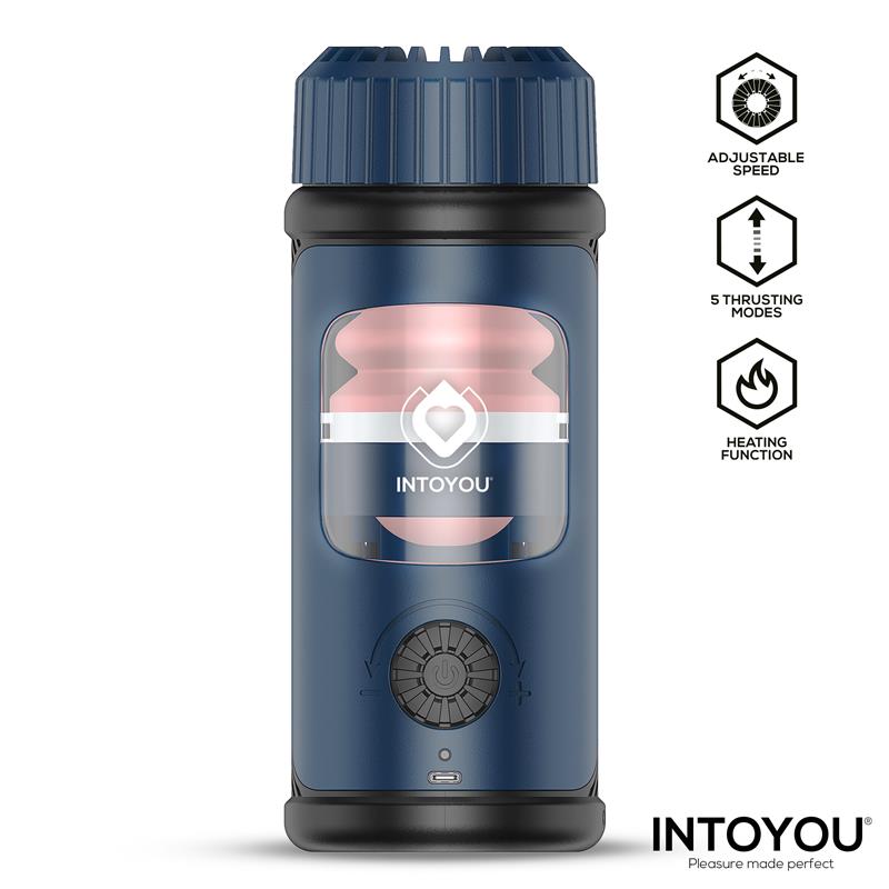 Tenkro Masturbator wit Thrusting and Heat USB-C - Image 3